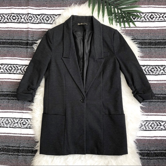 Elizabeth and James Jackets & Blazers - Elizabeth and James Heathered Blazer